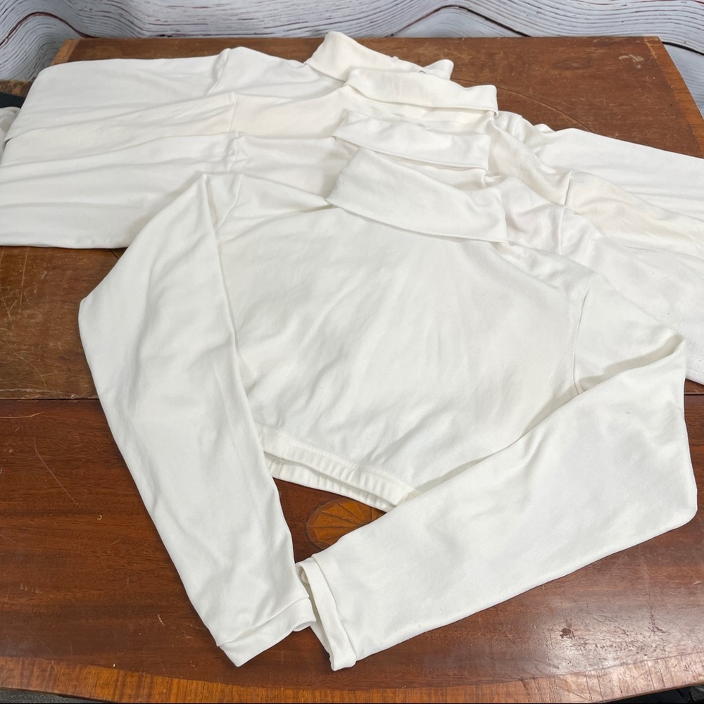 Chasse White Midriff Bodyliners x4